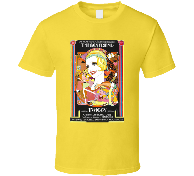 The Boyfriend 70s Musical Comedy Movie T Shirt The Boyfriend 70s Musical Comedy Movie T Shirt