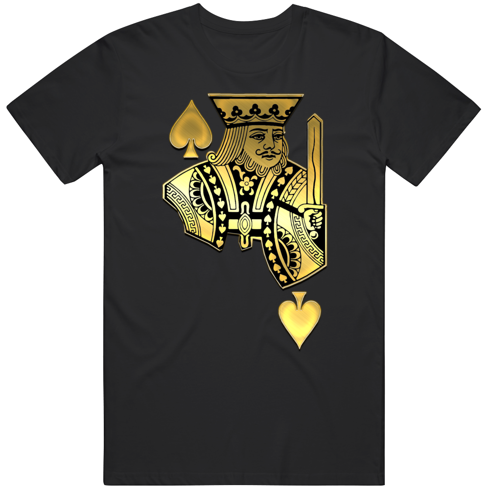 King Deck Of Cards Poker Gambling Vegas Fan T Shirt King Deck Of Cards Poker Gambling Vegas Fan T Shirt