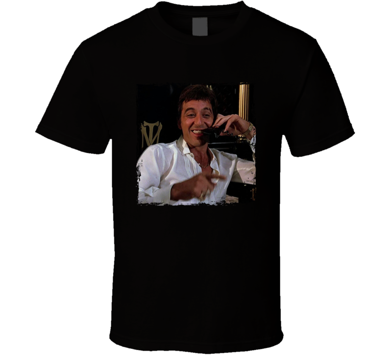 Scarface Al Pacino Tony Montana Movie Fan T Shirt Scarface Al Pacino Tony Montana Movie Fan T Shirt