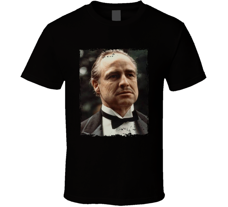 Don Corleone Marlon Brando Godfather Movie Fan T Shirt Don Corleone Marlon Brando Godfather Movie Fan T Shirt