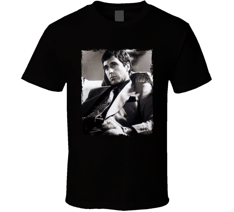 Scarface Al Pacino Tony Montana Crime Drama Movie Fan T Shirt Scarface Al Pacino Tony Montana Crime Drama Movie Fan T Shirt