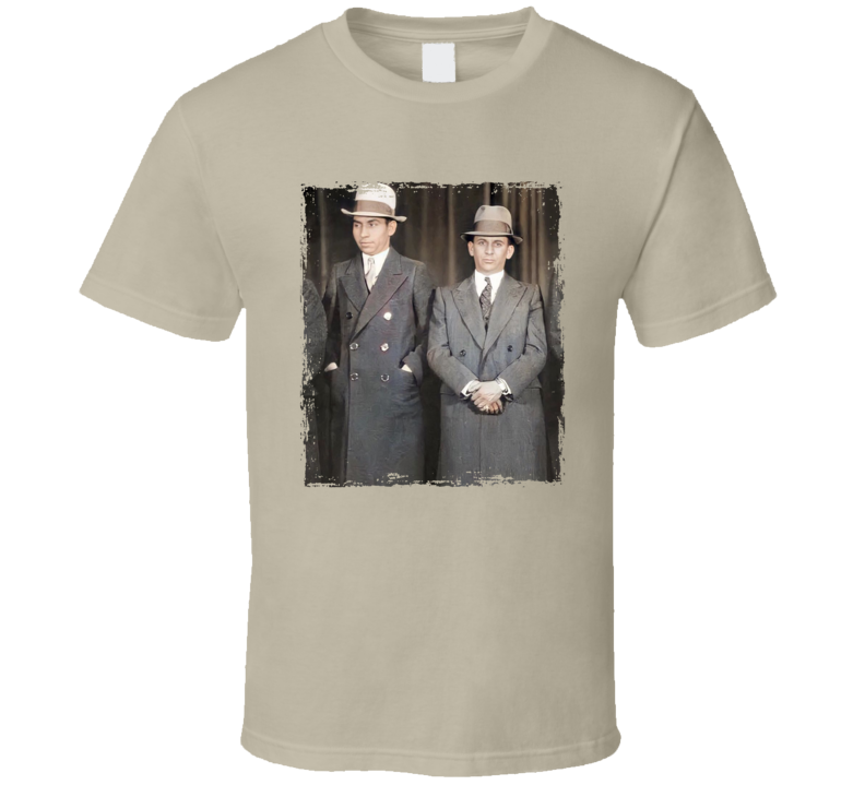 Lucky Luciano Meyer Lansky Original Gangsters Fan T Shirt Lucky Luciano Meyer Lansky Original Gangsters Fan T Shirt