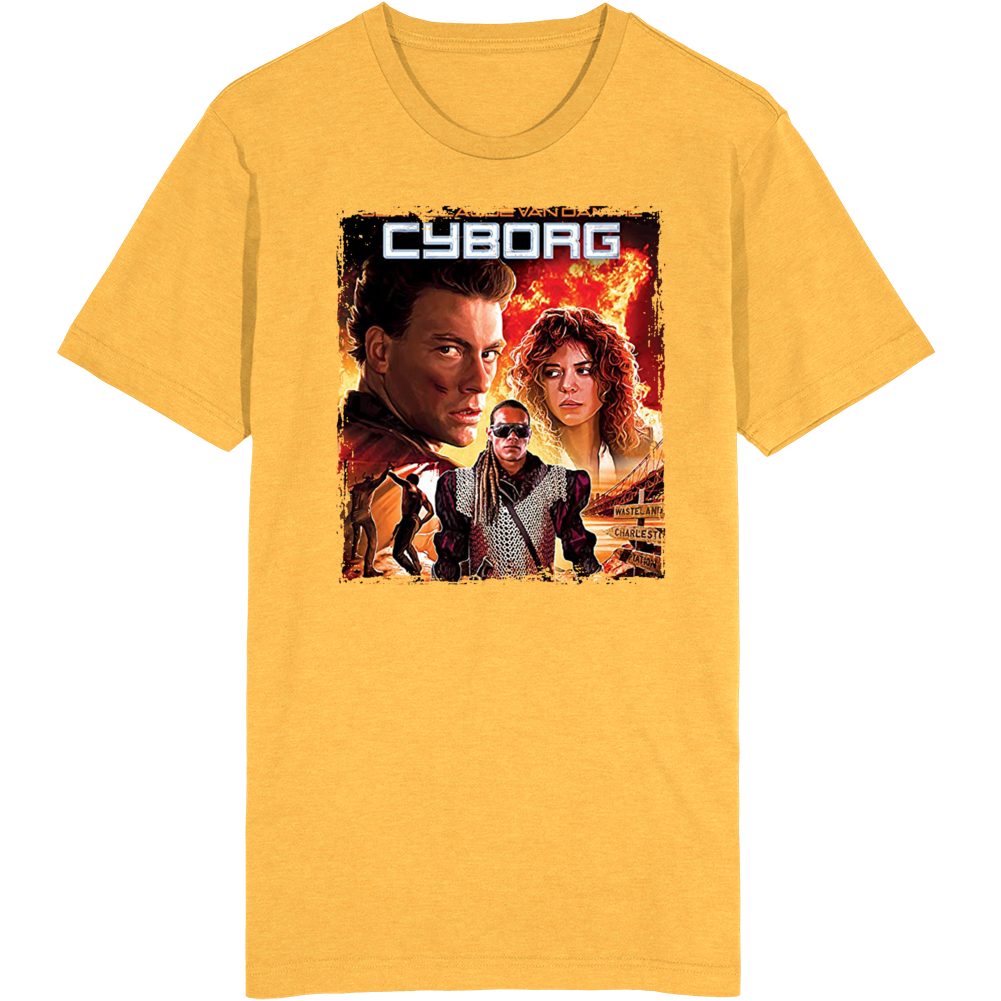 Cyborg Jean-claude Damme Movie Fan T Shirt Cyborg Jean-claude Damme Movie Fan T Shirt