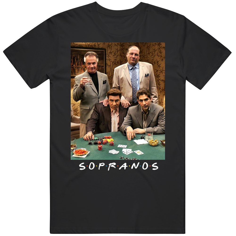 Sopranos Friends Parody Funny Tv Fan T Shirt Sopranos Friends Parody Funny Tv Fan T Shirt