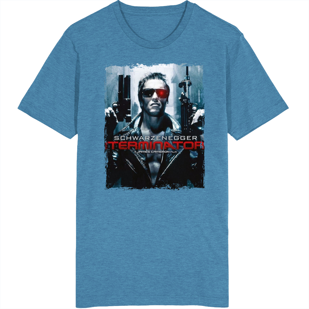 The Terminator Swarzenegger Action Movie Fan T Shirt The Terminator Swarzenegger Action Movie Fan T Shirt