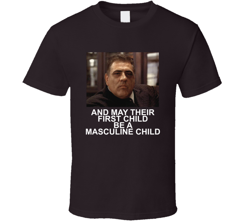 Luca Brasi The Godfather Movie Quote Fan T Shirt Luca Brasi The Godfather Movie Quote Fan T Shirt