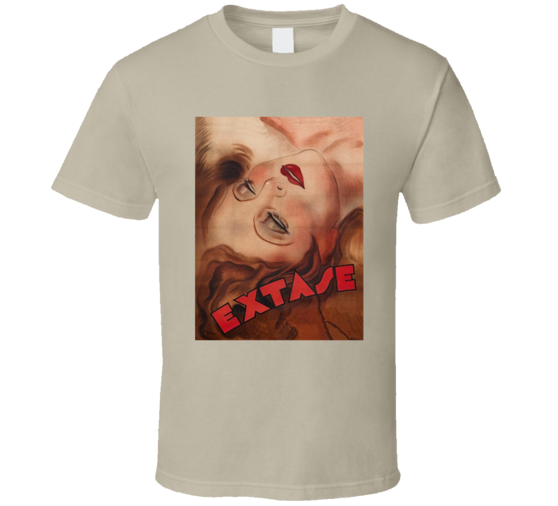 Ecstasy Extase 1930s Movie Fan T Shirt Ecstasy Extase 1930s Movie Fan T Shirt