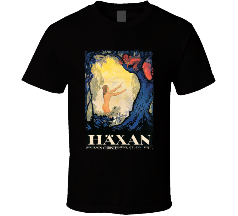 Haxan 1920s Silent Horror Film T Shirt Haxan 1920s Silent Horror Film T Shirt