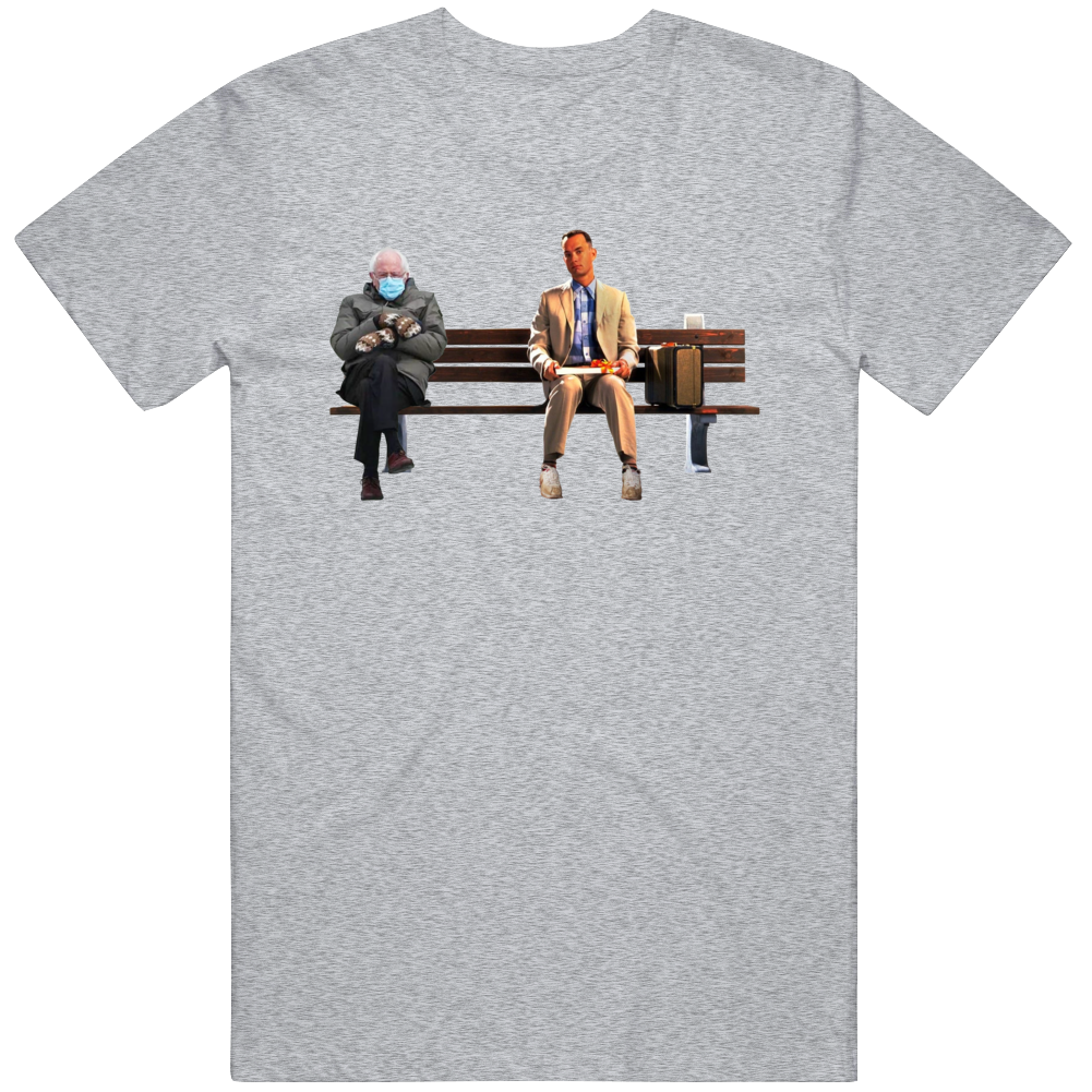 Bernie Sanders Meme Forest Gump Funny Parody T Shirt Bernie Sanders Meme Forest Gump Funny Parody T Shirt