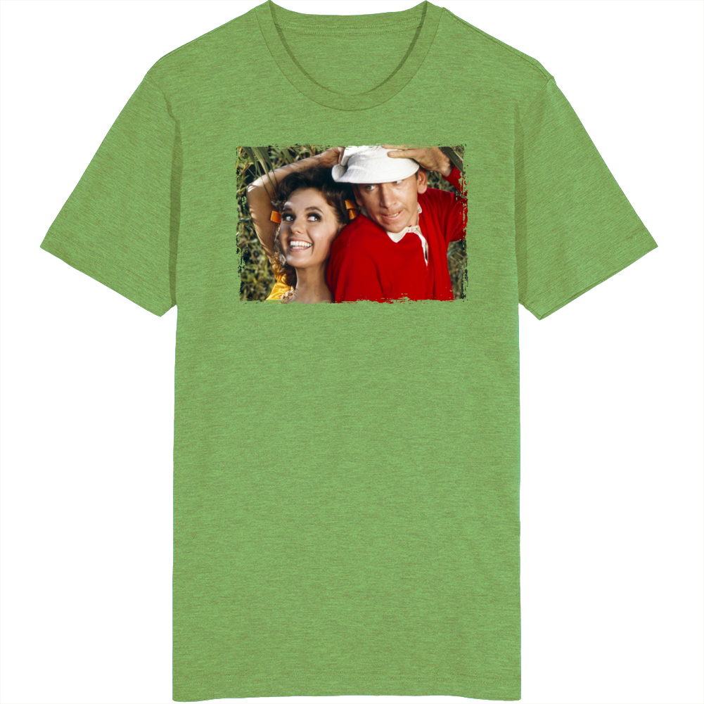 Gilligan And Mary Ann Gilligan's Island Funny Tv Show T Shirt Gilligan And Mary Ann Gilligan's Island Funny Tv Show T Shirt