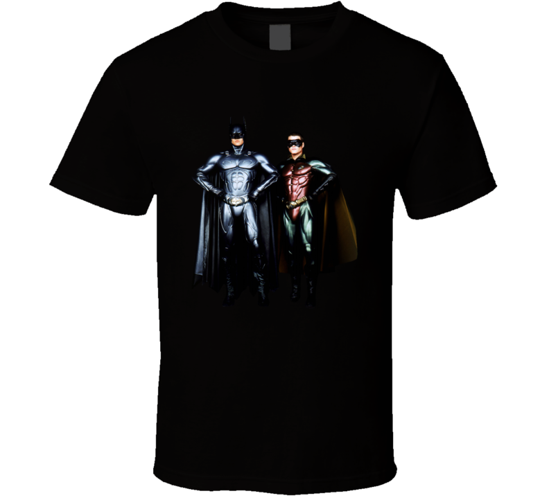 Batman And Robin Val Kilmer Chris O'donnell Movie Fan T Shirt Batman And Robin Val Kilmer Chris O'donnell Movie Fan T Shirt