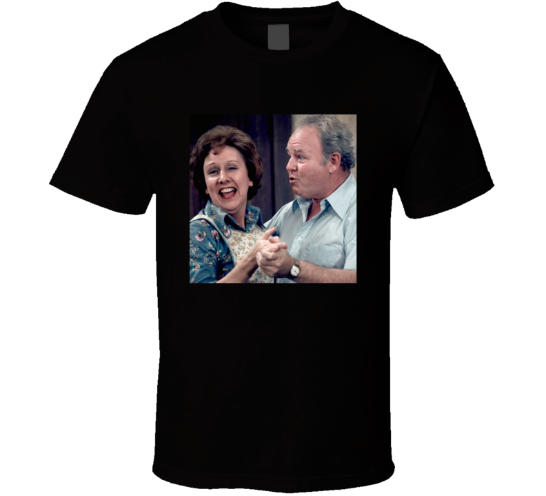 Archie And Edith All In The Family Funny Tv Fan T Shirt Archie And Edith All In The Family Funny Tv Fan T Shirt