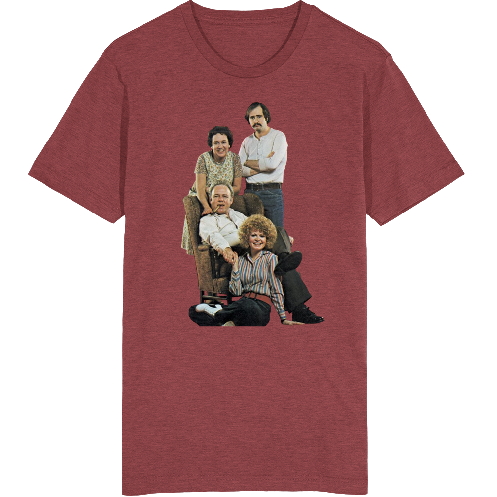 Archie Bunker All In The Family Tv Show Fan 70s T Shirt Archie Bunker All In The Family Tv Show Fan 70s T Shirt