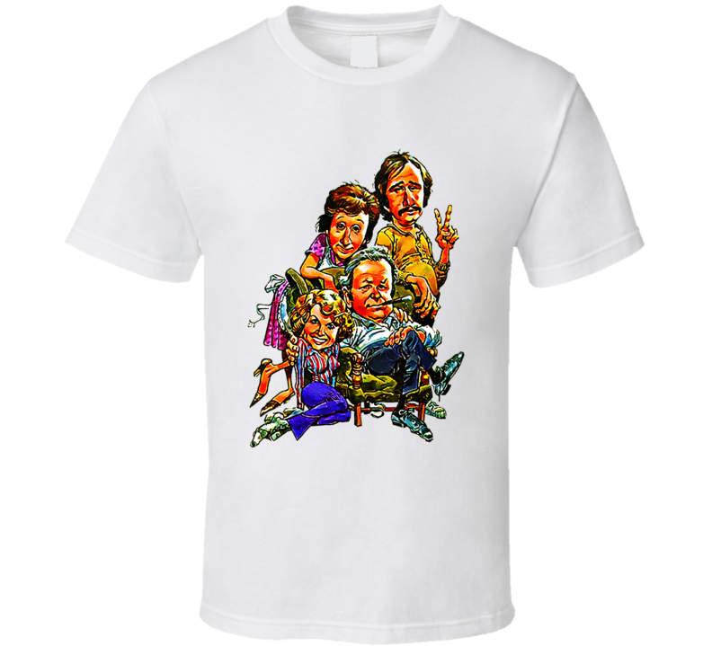 Archie Bunker All In The Family Tv Show Fan T Shirt Archie Bunker All In The Family Tv Show Fan T Shirt