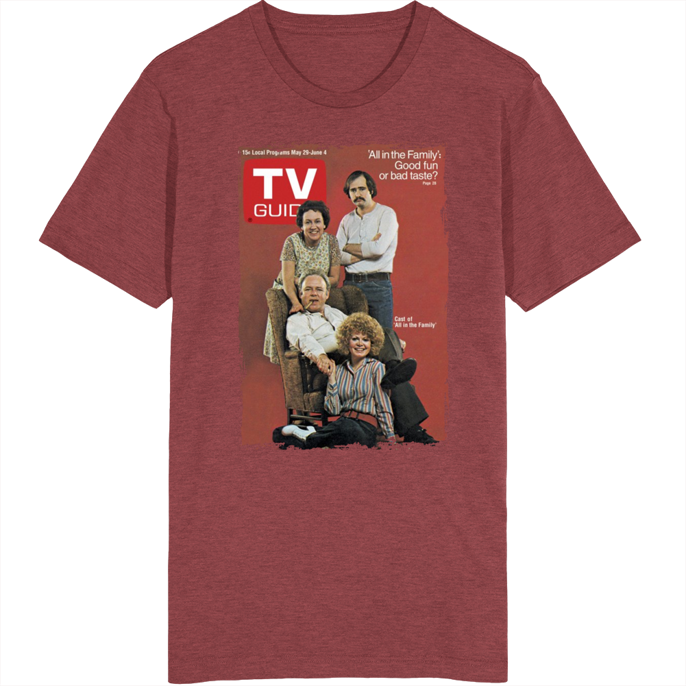 Archie Bunker All In The Family Tv Fan 70s T Shirt Archie Bunker All In The Family Tv Fan 70s T Shirt