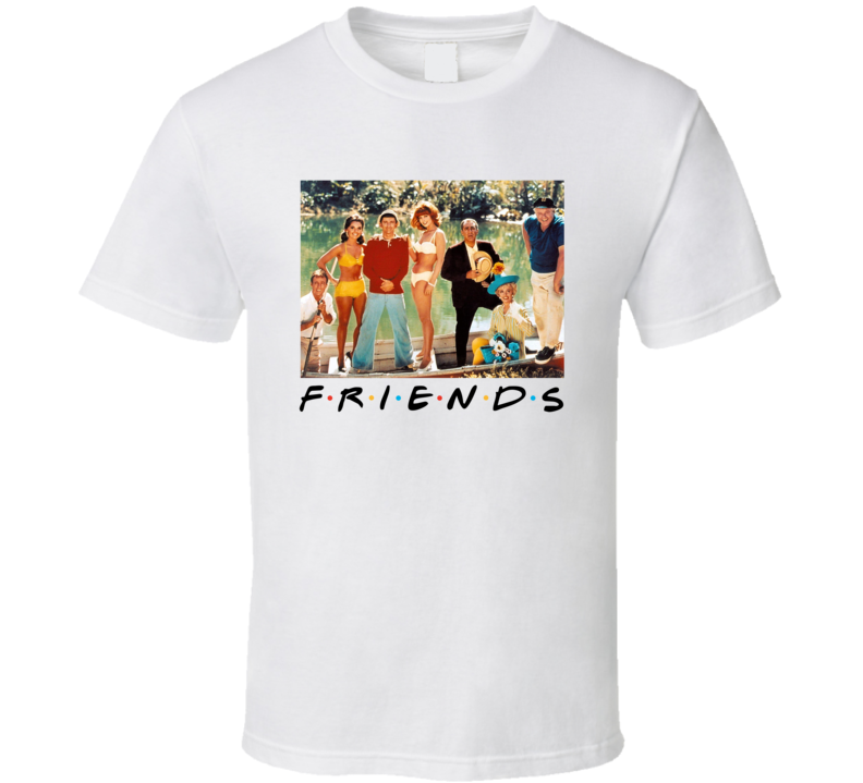 Gilligan's Island Friends Parody Tv Show T Shirt Gilligan's Island Friends Parody Tv Show T Shirt