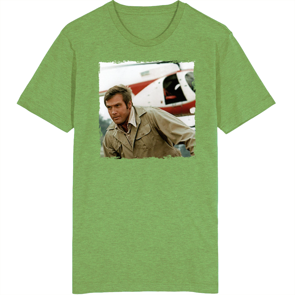 Steve Austin Six Million Dollar Man 70s Action Tv Fan T Shirt Steve Austin Six Million Dollar Man 70s Action Tv Fan T Shirt