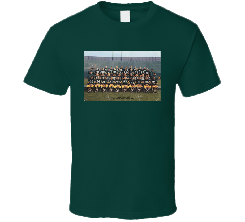 Lombardi Green Bay Football 1965 Team Photo Fan T Shirt Lombardi Green Bay Football 1965 Team Photo Fan T Shirt