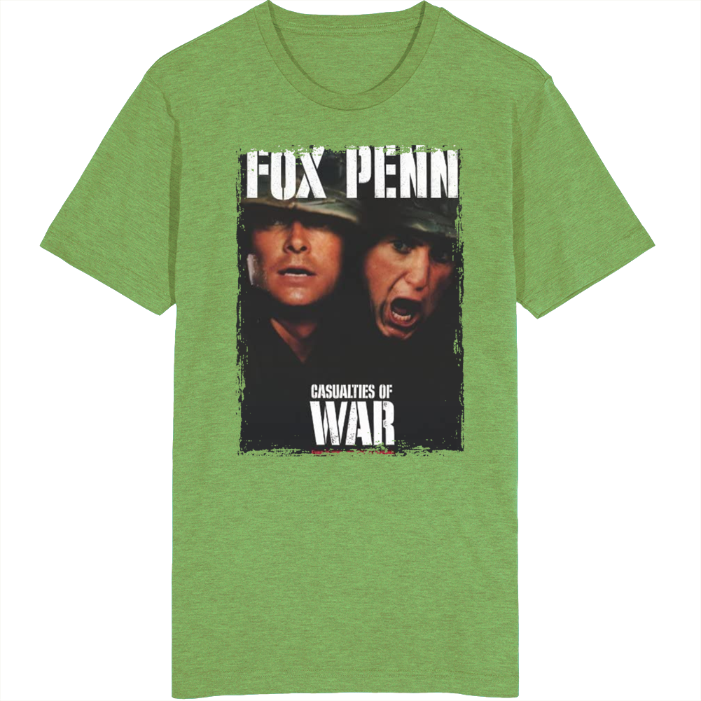 Casualties Of War Retro 80s Movie Fan T Shirt Casualties Of War Retro 80s Movie Fan T Shirt