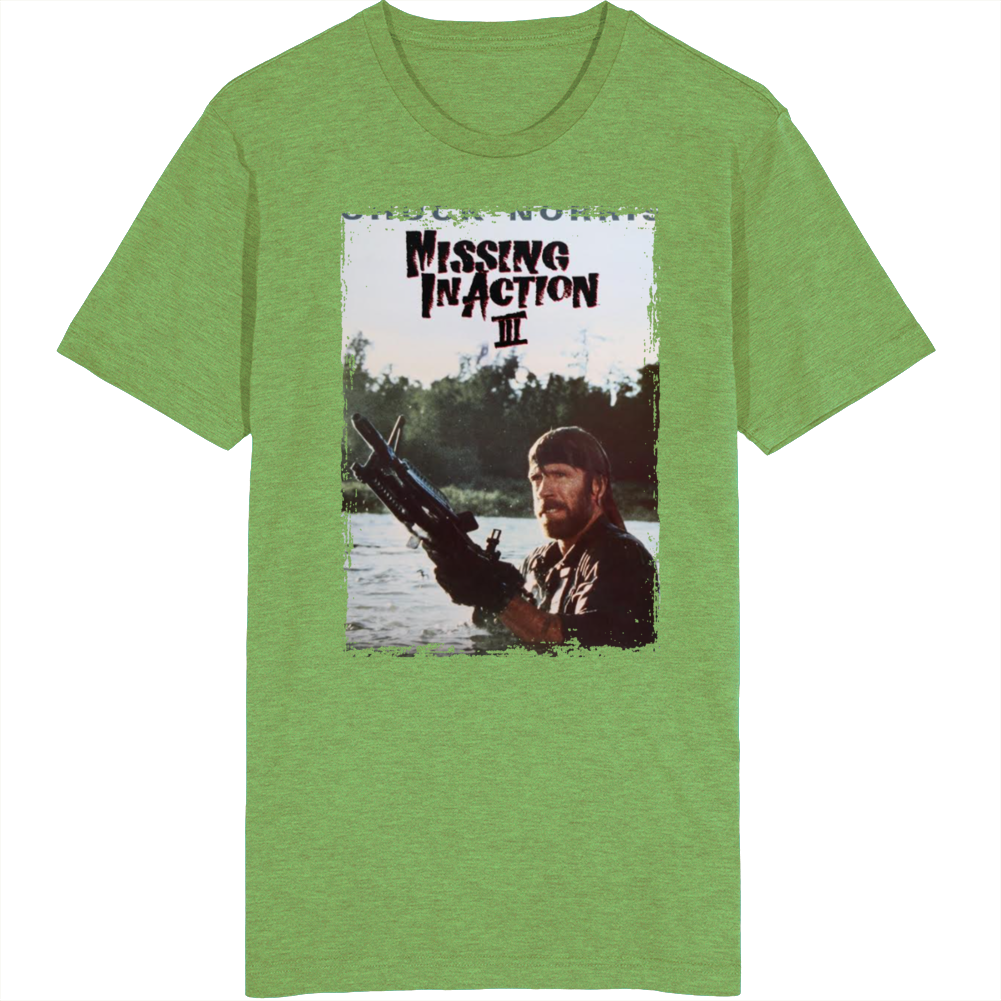Missing In Action 3 Popular 80s Movie Fan T Shirt Missing In Action 3 Popular 80s Movie Fan T Shirt