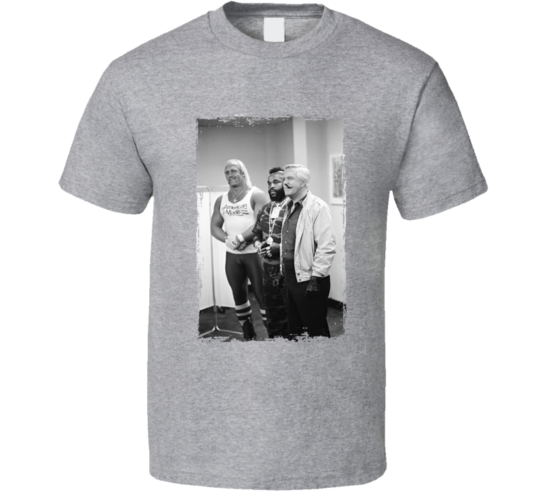 The A Team Hulk Hogan Mr T George Peppard Tv Show Fan T Shirt The A Team Hulk Hogan Mr T George Peppard Tv Show Fan T Shirt