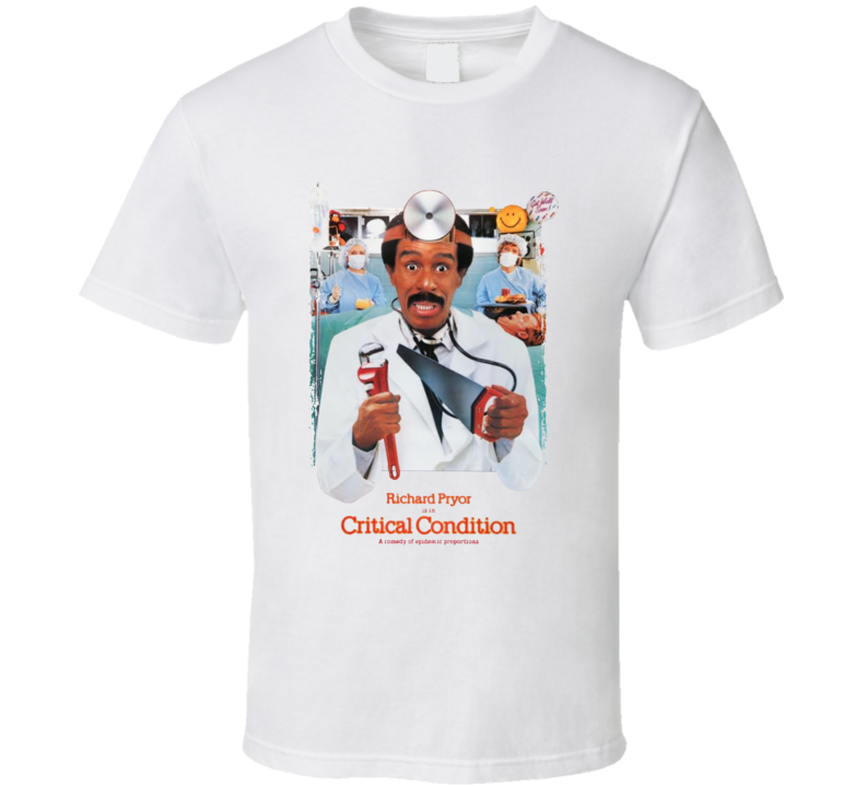 Critical Condition Popular 80s Movie Fan T Shirt Critical Condition Popular 80s Movie Fan T Shirt