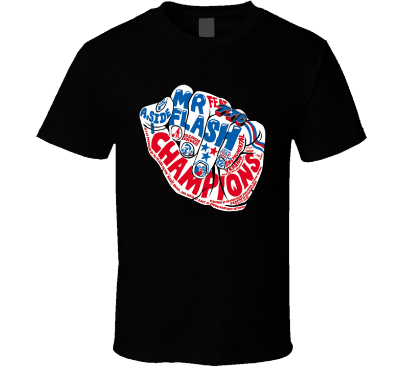 Mr Flash Champions Ed Banger Records Music Fan T Shirt Mr Flash Champions Ed Banger Records Music Fan T Shirt