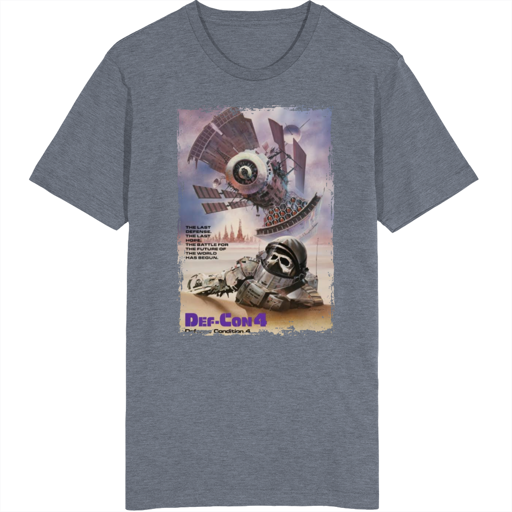 Def-con 4 Popular 80s Movie Fan T Shirt Def-con 4 Popular 80s Movie Fan T Shirt