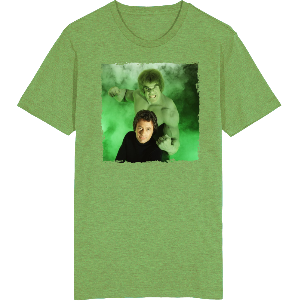 The Incredible Hulk Bill Bixby Lou Ferrigno 70s Tv Show Fan T Shirt The Incredible Hulk Bill Bixby Lou Ferrigno 70s Tv Show Fan T Shirt