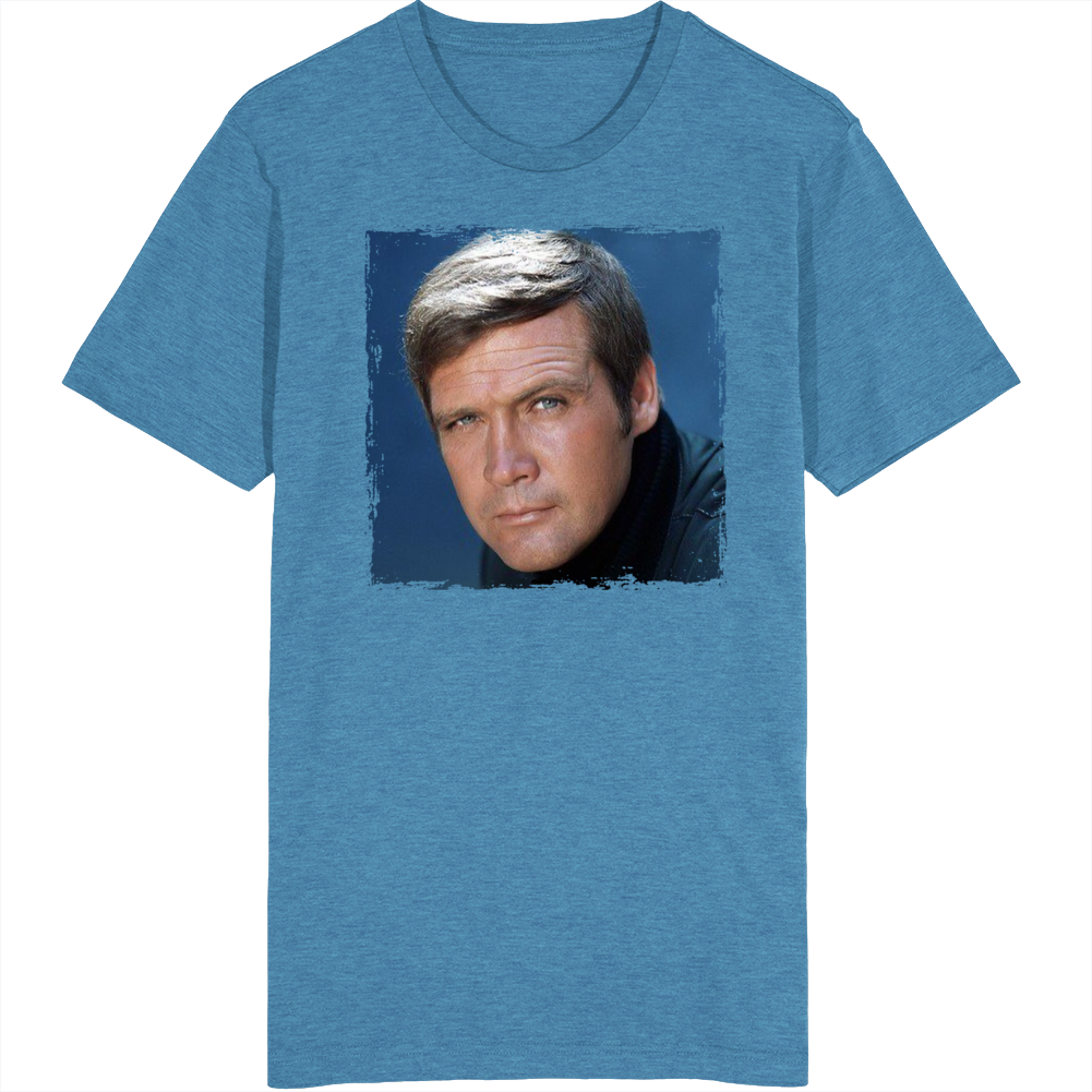 Six Million Dollar Man Steve Austin 1970s Tv Series Fan T Shirt Six Million Dollar Man Steve Austin 1970s Tv Series Fan T Shirt