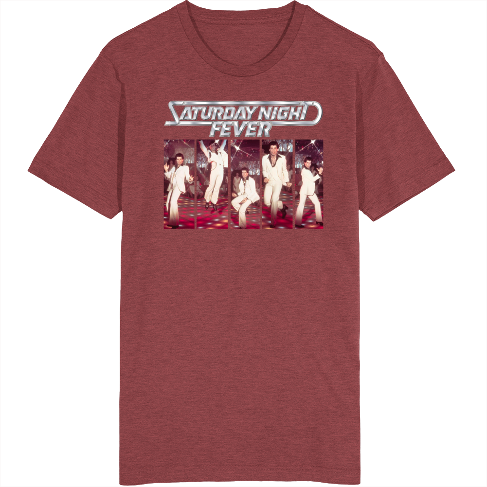 Saturday Night Fever John Travolta Dance Moves 70s Movie Fan T Shirt Saturday Night Fever John Travolta Dance Moves 70s Movie Fan T Shirt