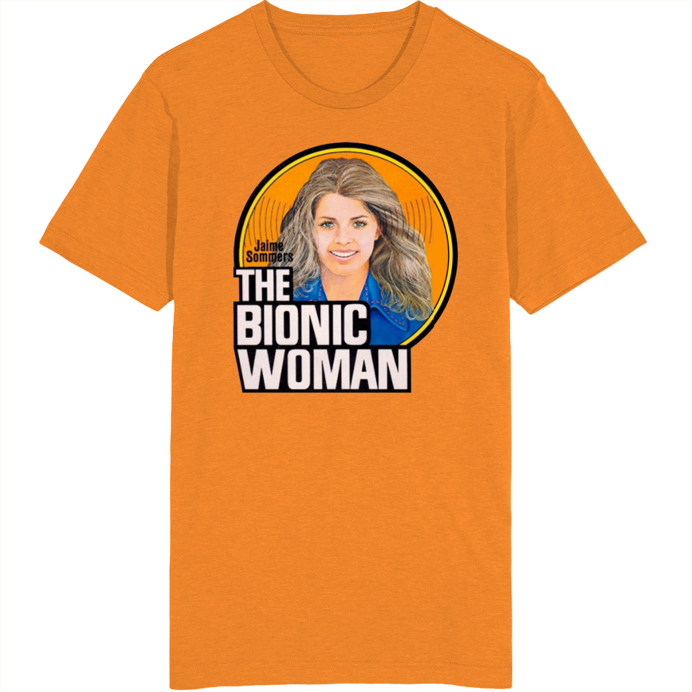 The Bionic Woman Lindsay Wagner 70s Tv Show Fan T Shirt The Bionic Woman Lindsay Wagner 70s Tv Show Fan T Shirt