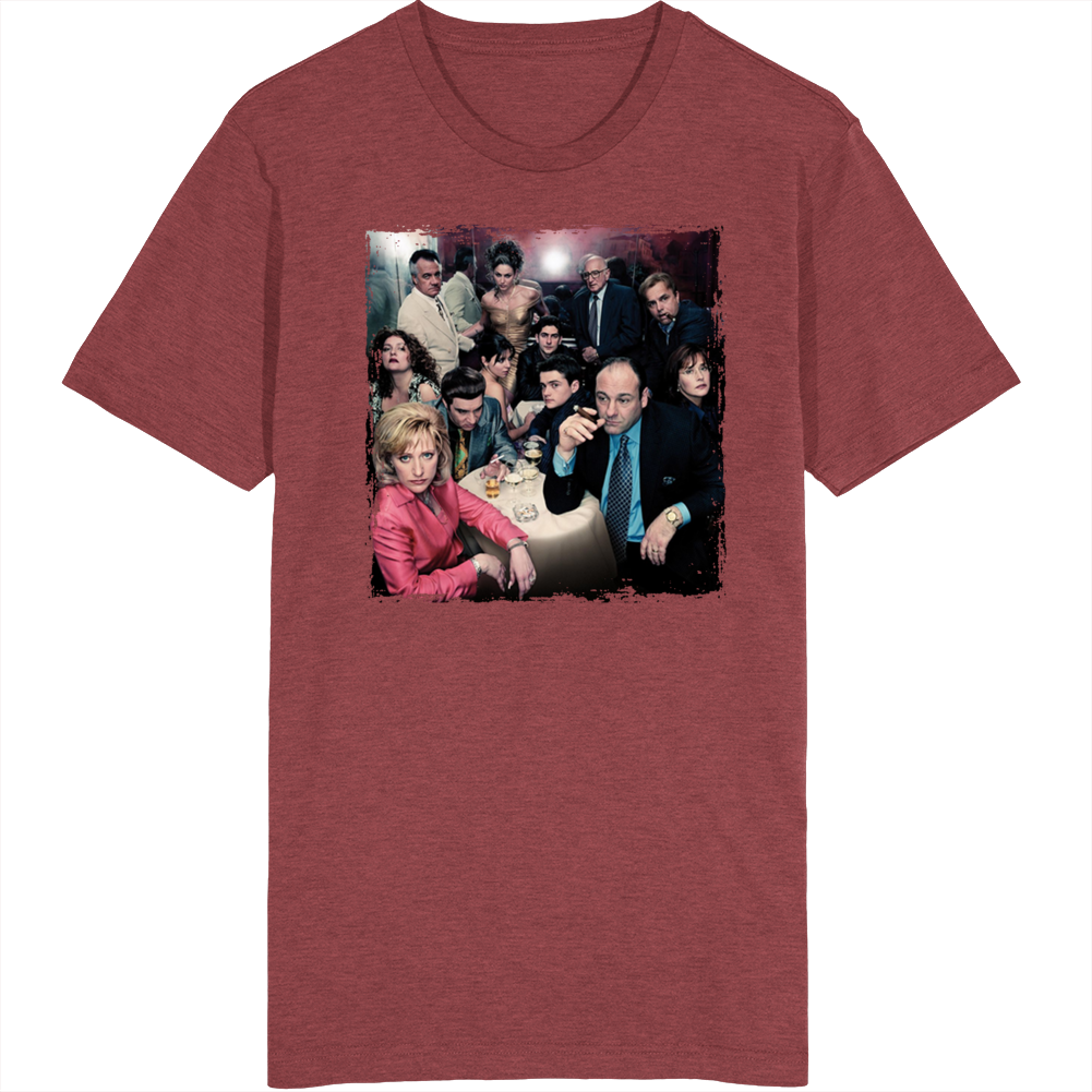 The Sopranos Family Dinner Tv Show Fan T Shirt The Sopranos Family Dinner Tv Show Fan T Shirt