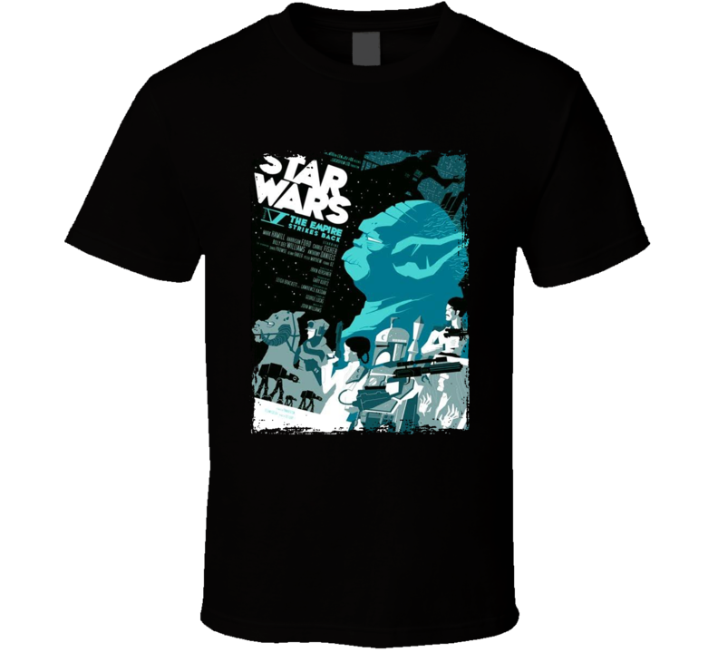 Star Wars The Empire Strikes Back Movie Fan T Shirt Star Wars The Empire Strikes Back Movie Fan T Shirt
