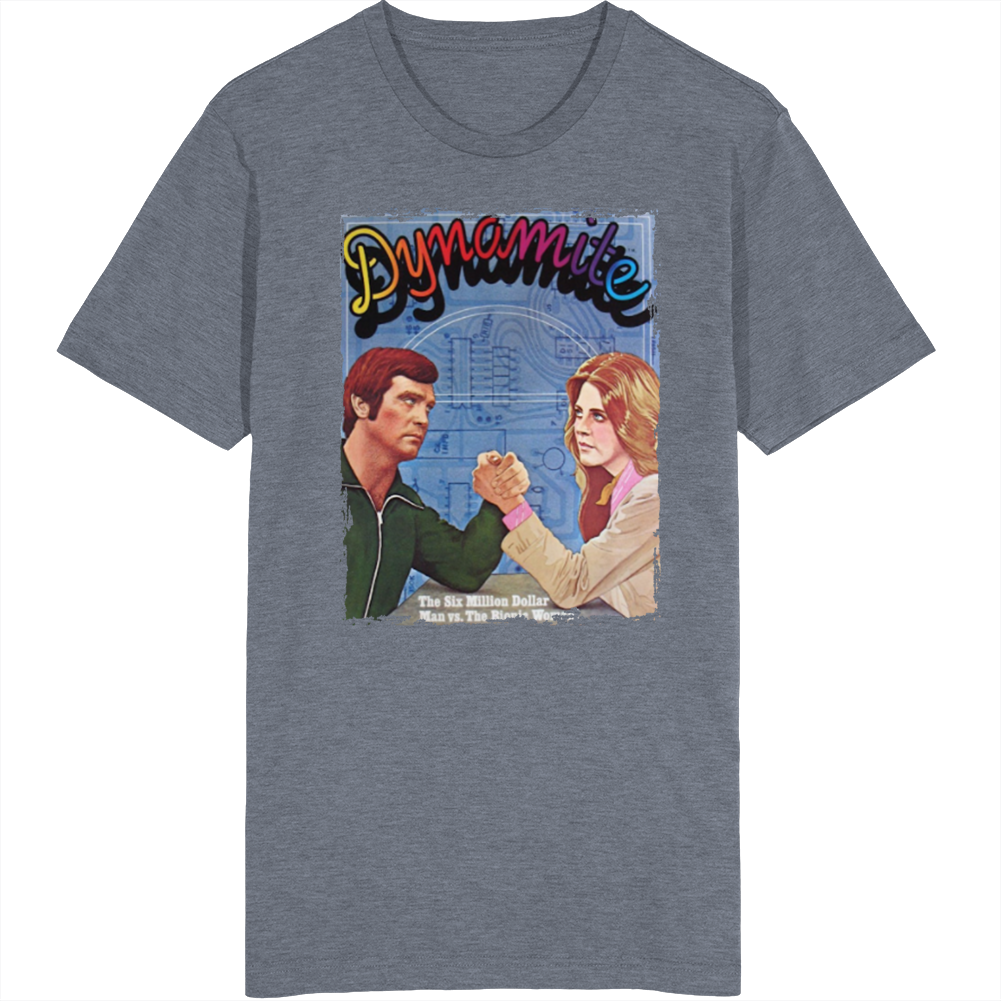 The Bionic Couple Tv Show Parody T Shirt The Bionic Couple Tv Show Parody T Shirt
