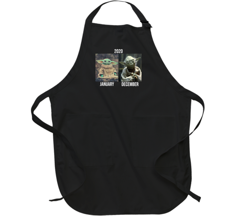 2020 Har Year Funny Parody Gorgu Yoda Fan Apron 2020 Har Year Funny Parody Gorgu Yoda Fan Apron