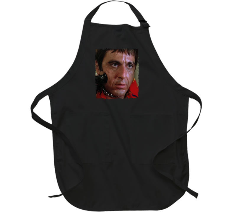 Al Pacina Scarface Tony Montana Film Fan Apron Al Pacina Scarface Tony Montana Film Fan Apron