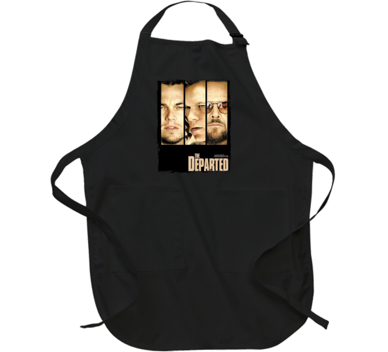 The Departed Di Caprio Damon Nicholson Crime Movie Apron The Departed Di Caprio Damon Nicholson Crime Movie Apron
