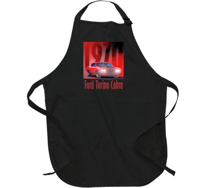 Ford Torino Cobra 1970 Fan Muscle Car Apron Ford Torino Cobra 1970 Fan Muscle Car Apron
