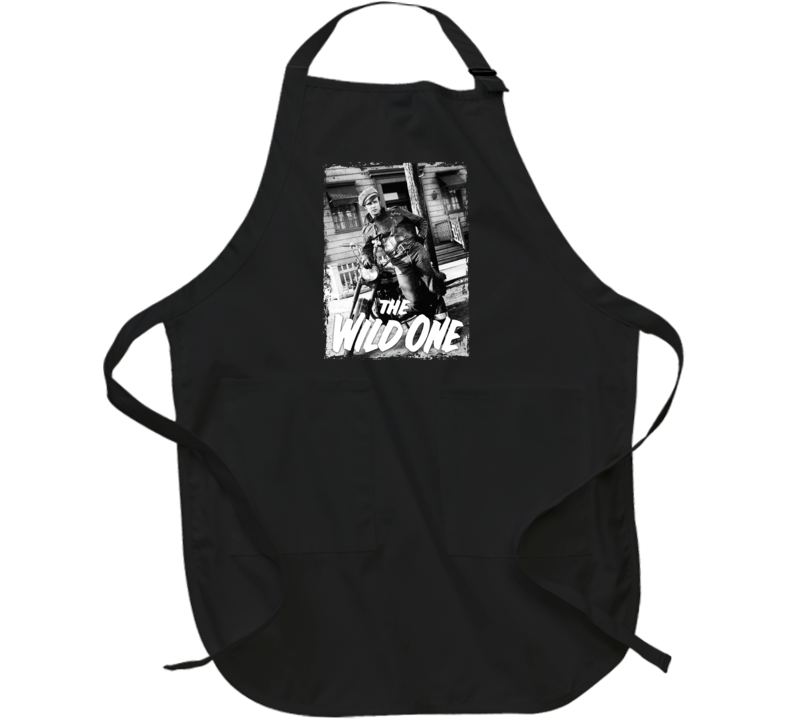 The Wild One 1953 Brando Film Fan Apron The Wild One 1953 Brando Film Fan Apron