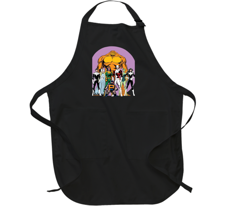 Alpha Flight Retro 80s 90s Comic Fan Apron Alpha Flight Retro 80s 90s Comic Fan Apron