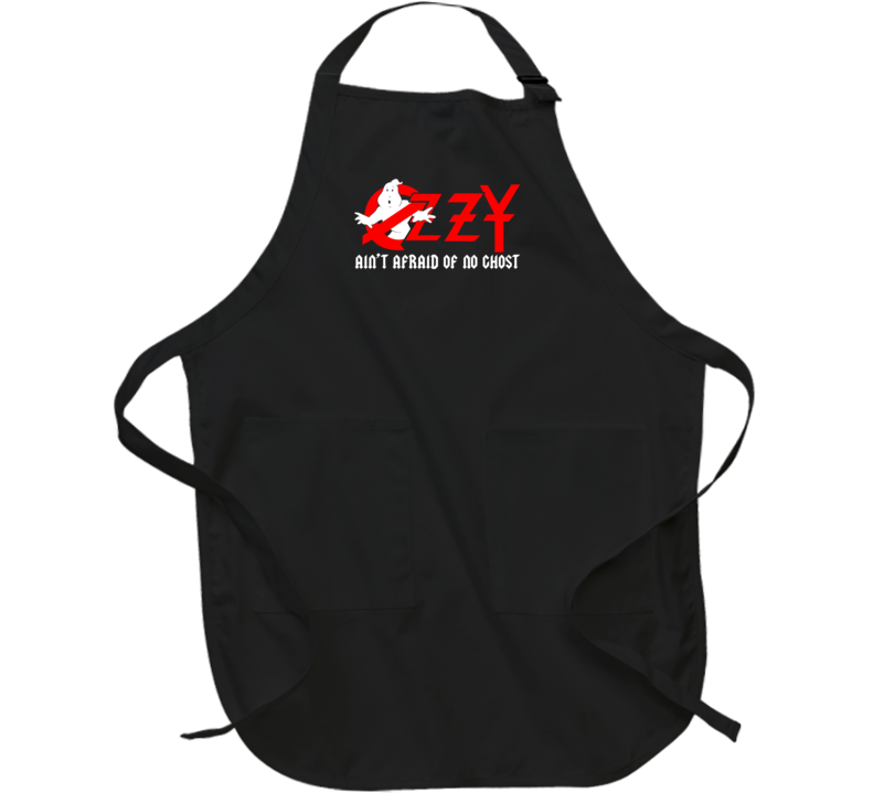 Prince Of Darkness Ain't Afraid Of No Ghost Funny Ghostbusters Parody Apron Prince Of Darkness Ain't Afraid Of No Ghost Funny Ghostbusters Parody Apron