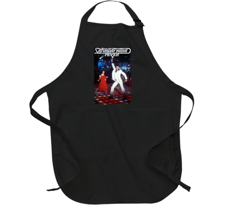 Saturday Night Fever 70s Movie Fan Apron Saturday Night Fever 70s Movie Fan Apron