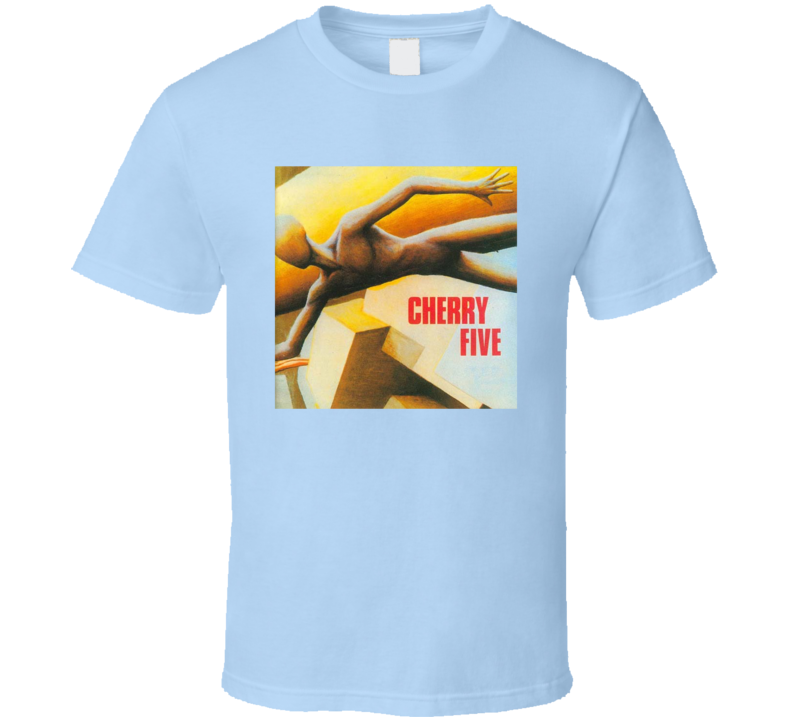 Cherry Five 1975 Italian Progressive Rock Music Album T Shirt Cherry Five 1975 Italian Progressive Rock Music Album T Shirt
