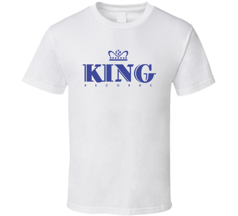 King Records Retro Recording Label Fan T Shirt King Records Retro Recording Label Fan T Shirt