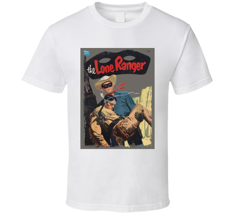 The Lone Ranger Retro Comic Book Fan T Shirt The Lone Ranger Retro Comic Book Fan T Shirt