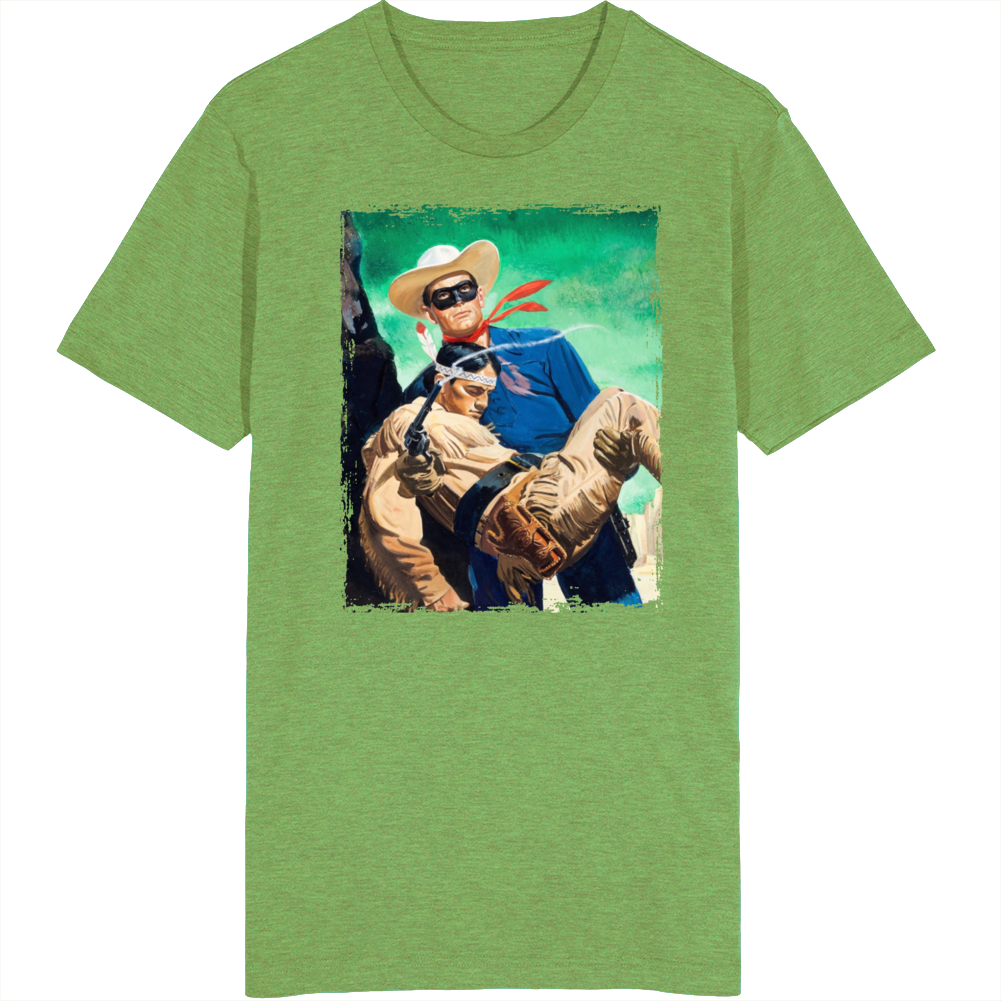 The Lone Ranger And Tonto Retro Comic Book Fan T Shirt The Lone Ranger And Tonto Retro Comic Book Fan T Shirt
