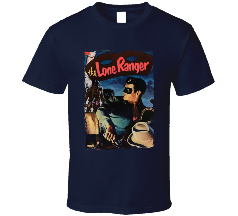 The Lone Ranger And Tonto Vintage Comic Book Fan T Shirt The Lone Ranger And Tonto Vintage Comic Book Fan T Shirt