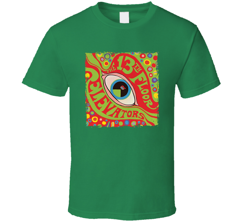 Reverberation Doubt The 13th Floor Elevators Psychedelic Rock Music Fan T Shirt Reverberation Doubt The 13th Floor Elevators Psychedelic Rock Music Fan T Shirt
