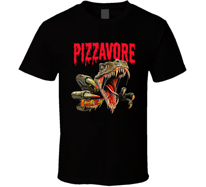 Pizzavore Pizza Eating Dinosaur Funny T Shirt Pizzavore Pizza Eating Dinosaur Funny T Shirt